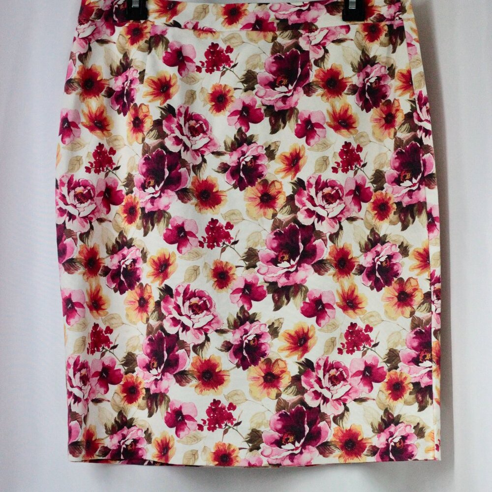 Alannah Hill Floral Print Pencil Skirt, Size AU14/US10